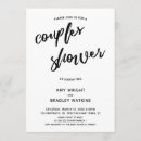 Search for modern couples shower invitations Minimal