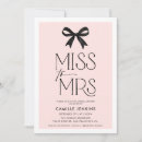 Search for miss to mrs shower invitations Elegant