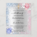 Search for blue and silver christening invitations Baptism