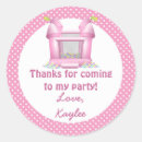 Search for bounce house thank you stickers Party