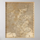 Search for scotland map posters Engraved