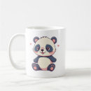 Search for cute cartoon panda mugs Adorable