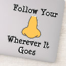 Search for big nose stickers Yellow
