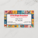 Search for kids daycare business cards Preschool