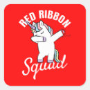 Search for red ribbon stickers Awareness