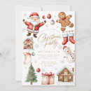 Search for kids christmas invitations Watercolor