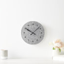 Search for silver sparkle clocks Sparkly
