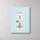 Search for japanese canvas prints Sushi