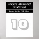 Search for happy birthday party posters Black