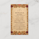 Search for pomegranate cards invites Antique floral