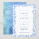 Search for pebble invitations Blue