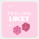 Search for lucky girl stickers Pink