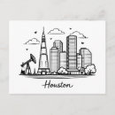 Search for houston postcards Skyline