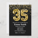 Search for 35th anniversary invitations Gold