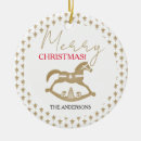 Search for rock star christmas tree decorations Rocking horse