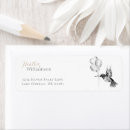 Search for graduation thank you return address labels Black and white