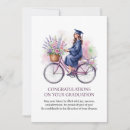 Search for flower graduation invitations Congratulations