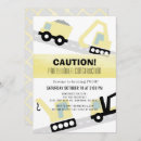 Search for construction birthday invitations Kids