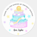 Search for whimsical birthday cake stickers For kids