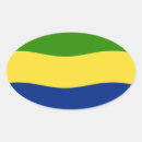 Search for gabon stickers Flag of gabon