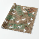 Search for burlap christmas wrapping paper Vintage