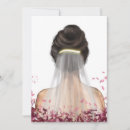 Search for bridal veil invitations Elegant