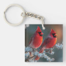Search for cardinal key rings Birds