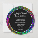 Search for rainbow spiral invitations Colourful