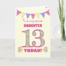 Search for daughter 13th birthday cards Flowers