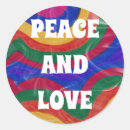 Search for sixties peace stickers Peace and love