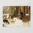 Search for winter deer postcards Antlers