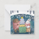 Search for teddy bear christmas cards Rabbit