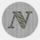 Search for n name stickers Initial