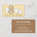 Search for sugar cookie business cards Bakery