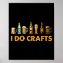 Search for craft beer posters Handmade