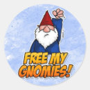 Search for gnomie stickers Garden gnome