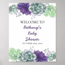 Search for succulent signs Baby shower