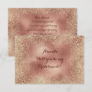 Search for rosegold invitations Glitter