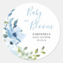 Search for blue baby shower boy stickers Pretty