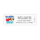 Search for tango return address labels Puppy