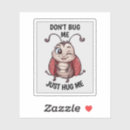 Search for hug me stickers Funny