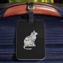 Search for cats luggage tags Music