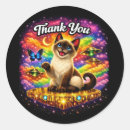 Search for cosmic stickers Outer space
