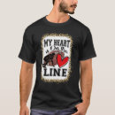 Search for offensive line tshirts Heart