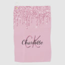 Search for pink golf towels Sparkle