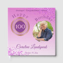 Search for 100th birthday guest books For her