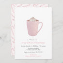 Search for chocolate bar invitations Hot chocolate party