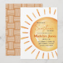 Search for my little sunshine baby shower invitations Watercolor