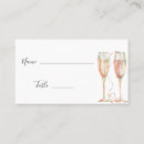Search for champagne place cards Script