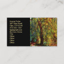 Search for monet business cards Impressionist